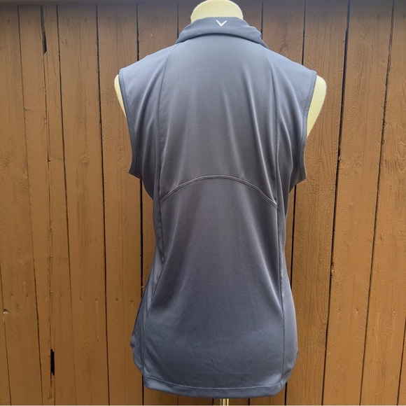 Callaway | NWT Size Large Blue Sea Star Abstract Gradient Print Block Golf Polo - Picture 14 of 14